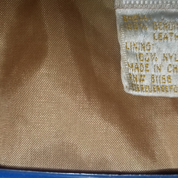 Vintage leather jacket - Picture 3 of 3